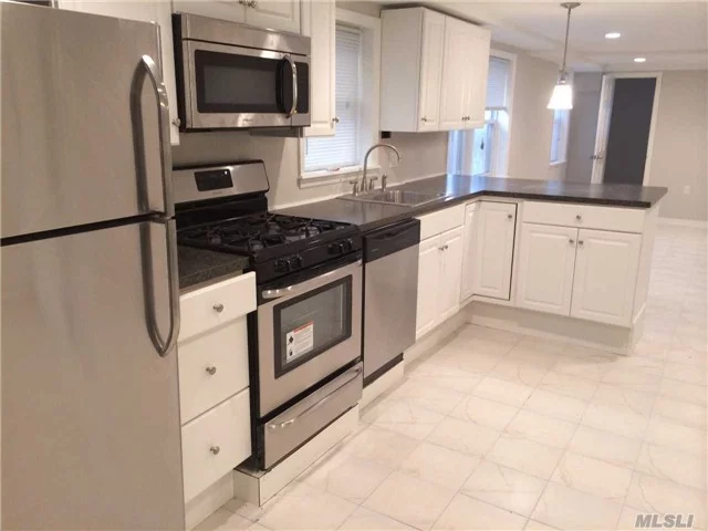 Completely Renovated Interior , Ss Appliances, W/D In Unit, 2Blocks From Train, Small Pet W Extra Security.