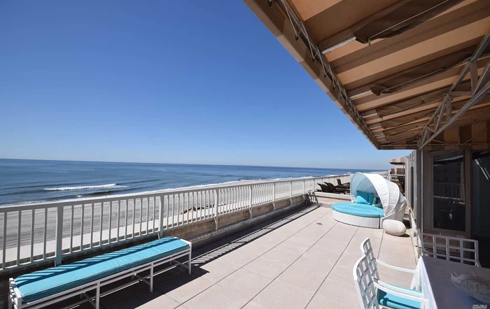 This Exceptional Direct Oceanfront 3 BR, 2.5Bath Apt Located In The Newly Renovated Prestigious Renaissance Is Perfectly Appointed With Everything You Would Need For A Summer At The Beach. Stunning Oceanviews From Every Room, Bask In The Sun On The Massive Oceanfront Terrace Or Enjoy A Cool Breeze On The 2nd East Facing Terrace. Parking For 2 Cars (1 Inside, 1 Out), High End Furnishings, Tons Of Closets, 5Blk To LIRR And Beach Passes Included.