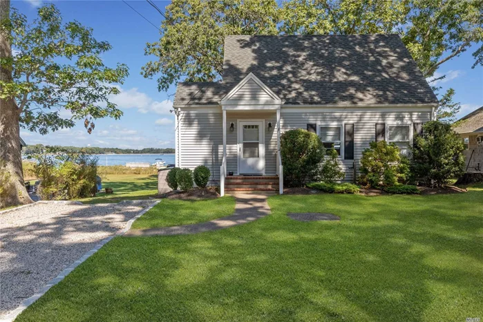 Beautiful Pipes Cove Bayfront Location! Relax And Watch The Ferries Pass By, Enjoy Beautiful Sunsets And Swim, Kayak And Boat Right In Your Own Back Yard! Expansion Opportunities Available With DEC And Suffolk County Health Department Approvals In Place. Make This Your Perfect Dream Home!
