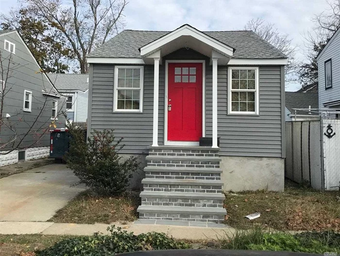 Completely Renovated to the studs. Practically new construction & whole house to yourself. Quaint 2bed cottage near LIRR and all. New CAC, Kit, Bath, floors etc. Private driveway. Pets will be considered at the owners discretion. 640sqft