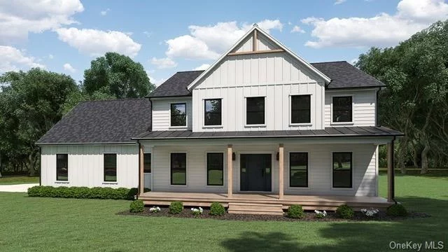 NEW CONSTRUCTION to be built.....On Private wooded lot, In the Sought after LAUGHING WATERS community. Deeded sandy bay beach, 2 Marinas and boat ramp. Close to South Harbor Beach as well. 5 Bedrooms, 4 Bathrooms, bonus room(410 sq ft ) High end kitchen, Thermador kitchen pkg. 9 ft ceilings both floors and basement with outside access. Heated Gunite salt water pool.Close to all restaurants, vineyards and shopping  .